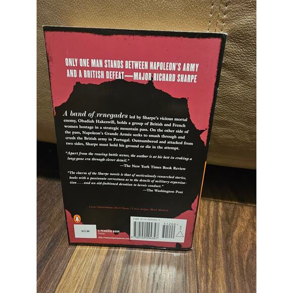 Bernard Cornwell Sharpes Enemy Paperback Historical Fiction Napoleonic War - Picture 2 of 2